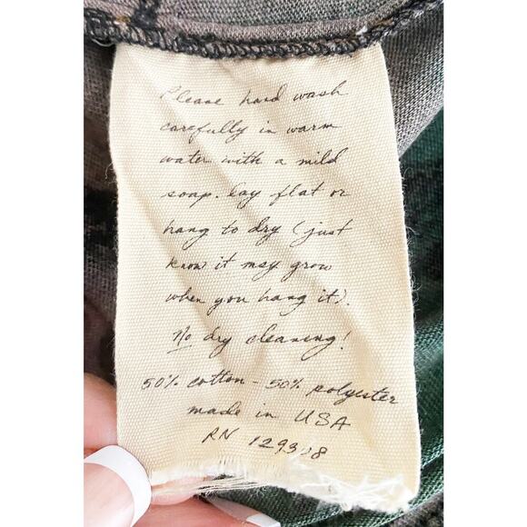 Raquel Allegra Basic Women's Long Sleeve Lightweight T Shirt Dress Colorful - Picture 6 of 8